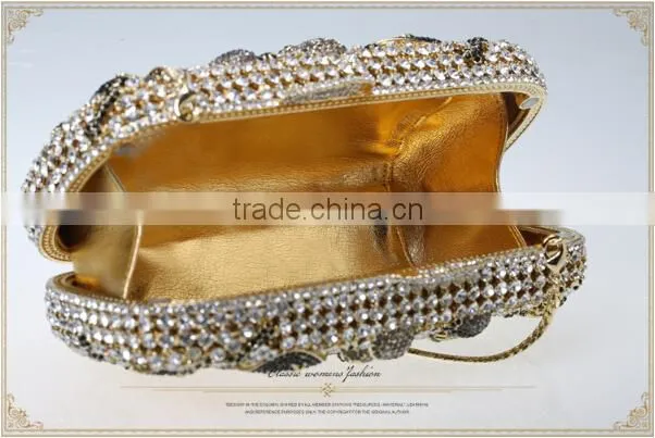 Skull diamond evening Bag