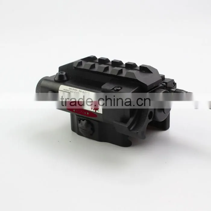 ES-FX103-LR Tactical compact square combo of red laser sight with led flashlight