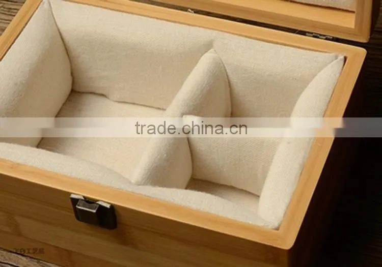 Luxurious simple and superior bamboo storage gift boxes