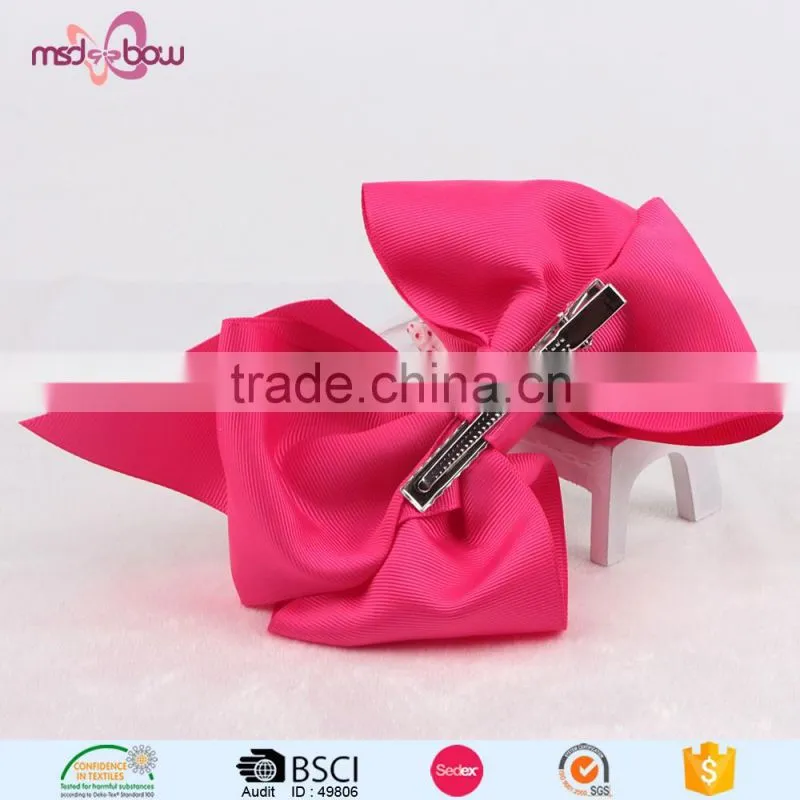 196 colors hot-selling hair ribbon bows with display card