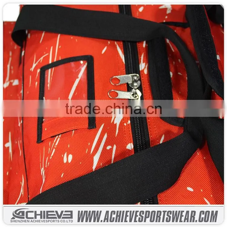 Custom logo dry ice hockey bag , Custom field hockey bags