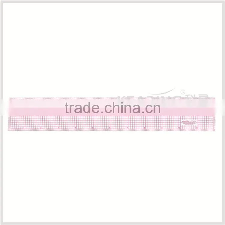 Kearing 1.2mm thickness Fashion Design Rulers Plastic Garment Ruler for Patchwork #B70