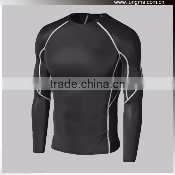 Wholesale Sportswear Garment Supplier, Compression Underwear Clothing T Shirt for Men and Women