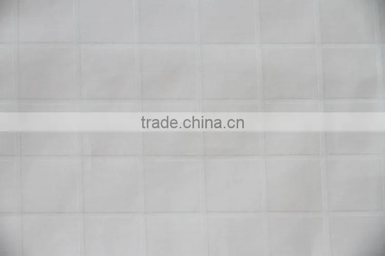 Wholesale price bright cyan cotton satin finished fabric
