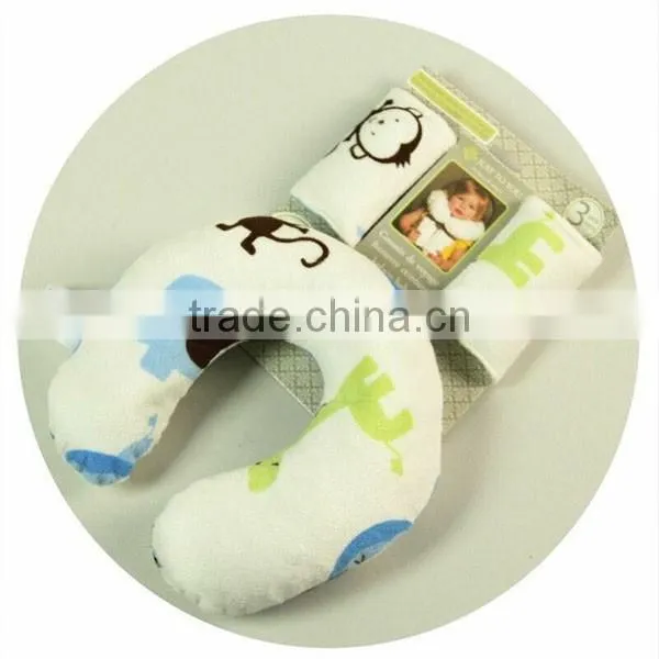 fuzzy baby stroller pillow baby neck pillow