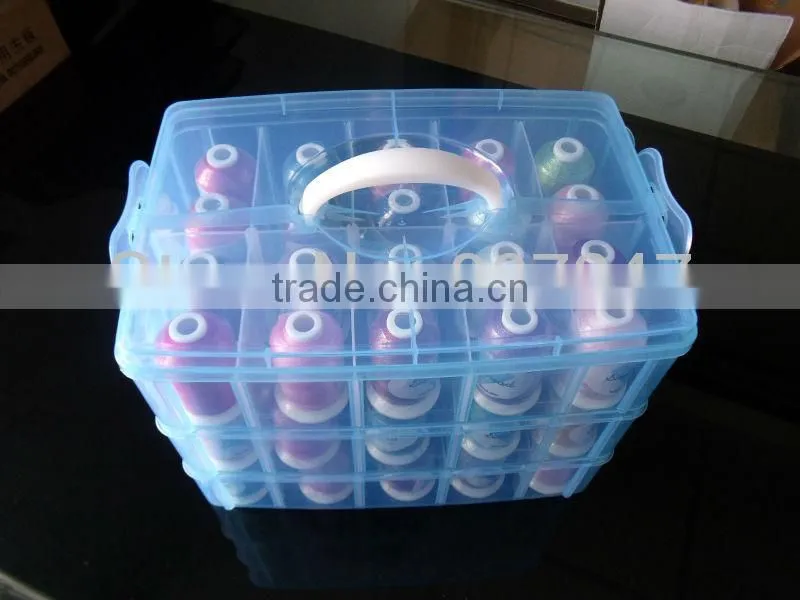 cheap 100 polyester embroidery thread of good quality in china