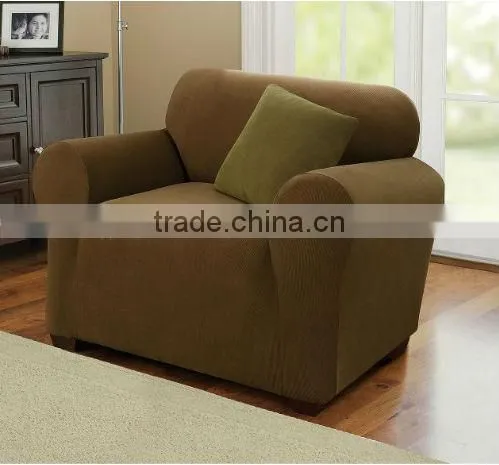 stretch corduroy patchwork sofa cover