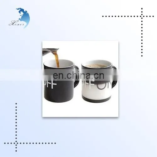 Customized Sublimation logo printed heat sensitive Magic Coffee Color Changing Mugs
