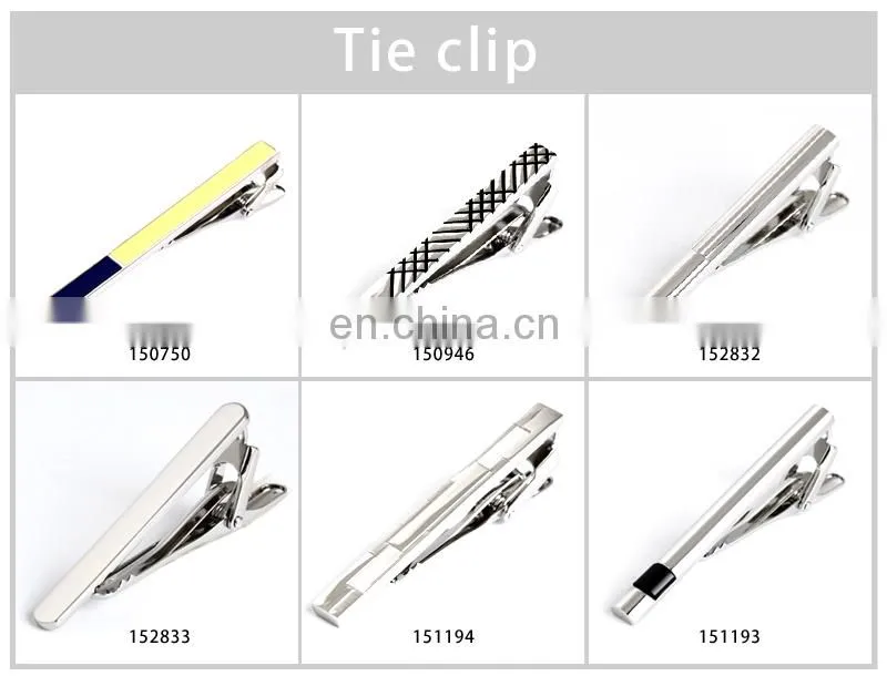 2015 classic men's tie clips