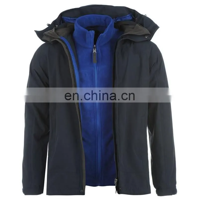mens military winter jacket, pomotional jacket with fleece removable, windproof jacket(7 years alibaba experience)