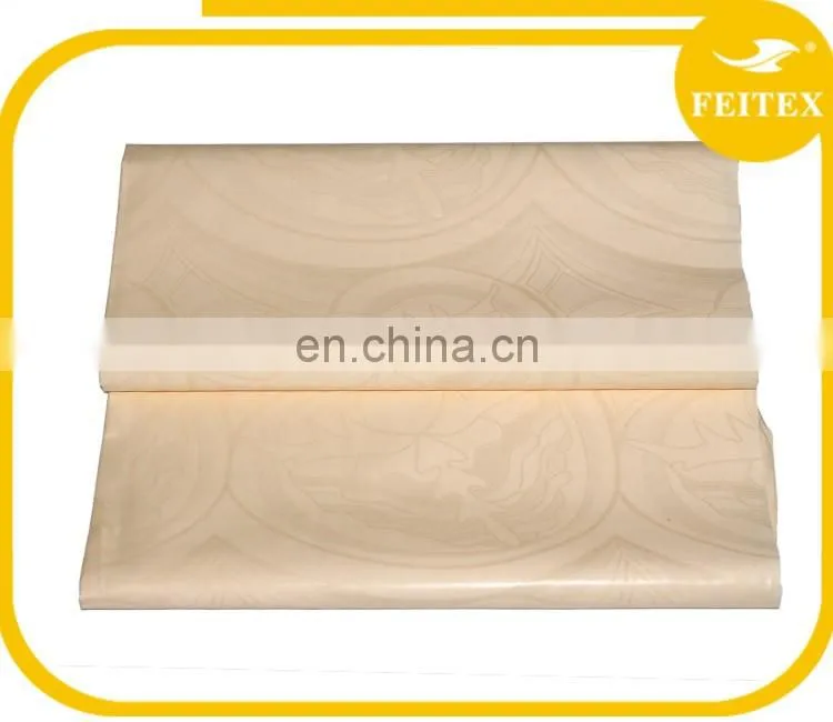 China Suppliers Bazin Riche African lace fabrics Cotton Guinea Brocade Discount Textile Material Fabric