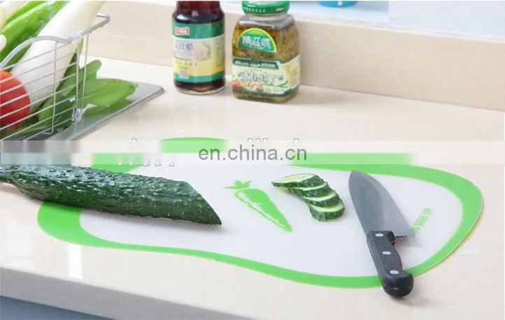 Flexible customized print chopping board