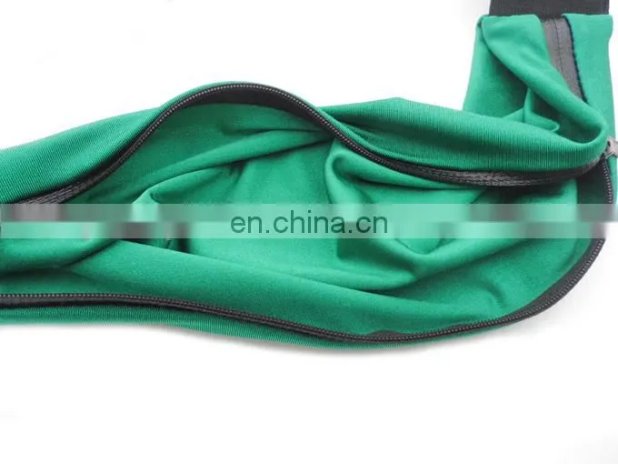 Waterproof elastic adjustable running waist bag