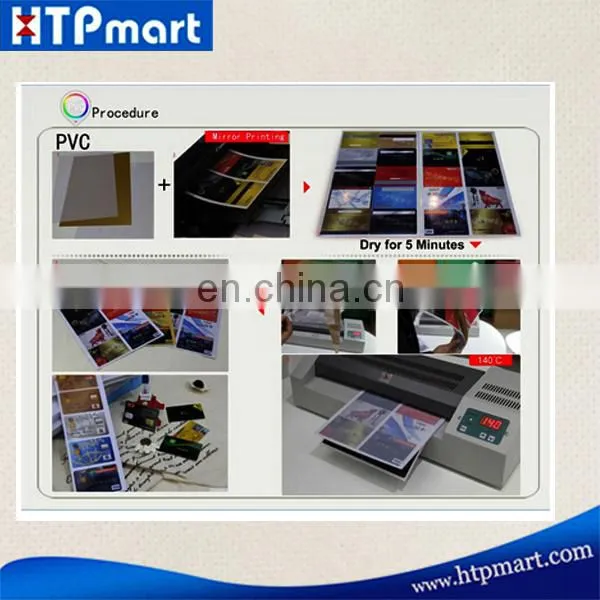 Raw materials printing material and middle material for plastic pvc business card printing