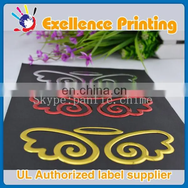 good quality cheap chrome 3d stickers made in Ningbo,Zhejiang,China