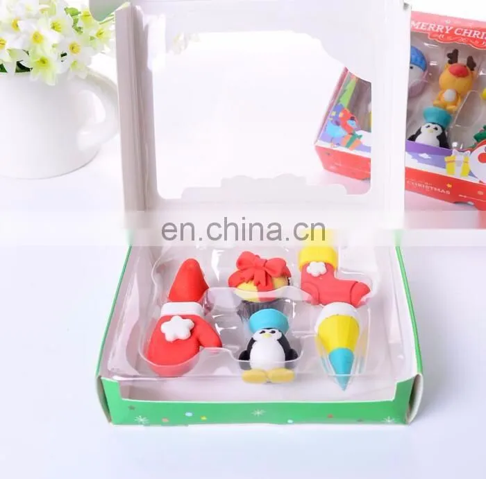 Christmas Eraser Random Pattern