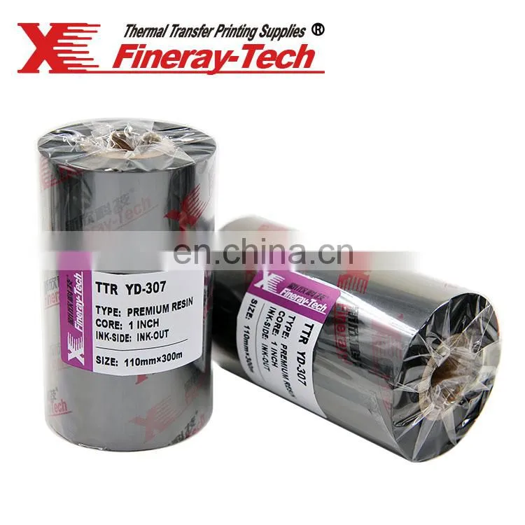 Premium Enhanced Wax Ribbon size for 110mm*300m with 1Inch core