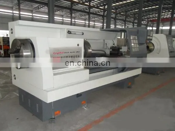Chinese cnc pipe threading lathe machine with Fanuc system QK1327