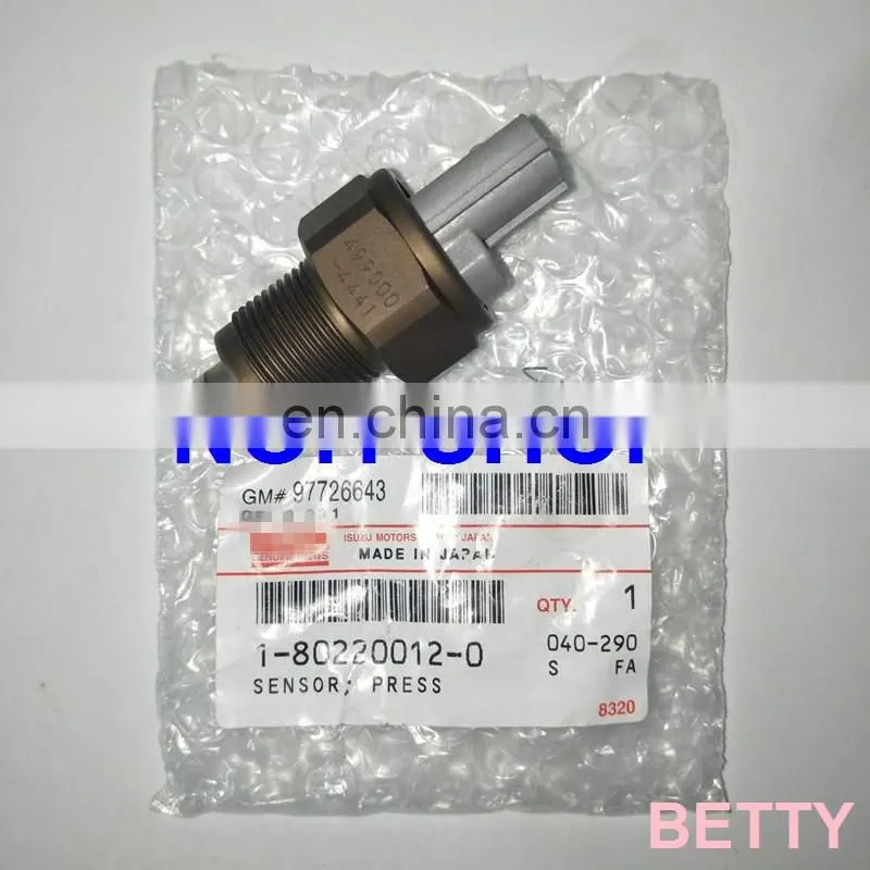 100% original and new part 1-80220012-0 fuel pressure sensor 499000-4441 made in jp