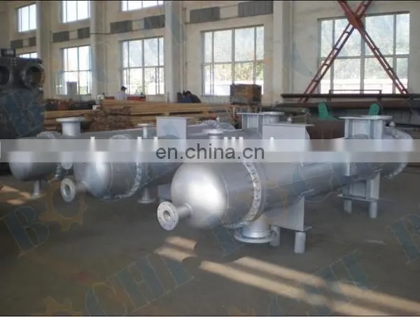 Industrial shell tube heat exchanger