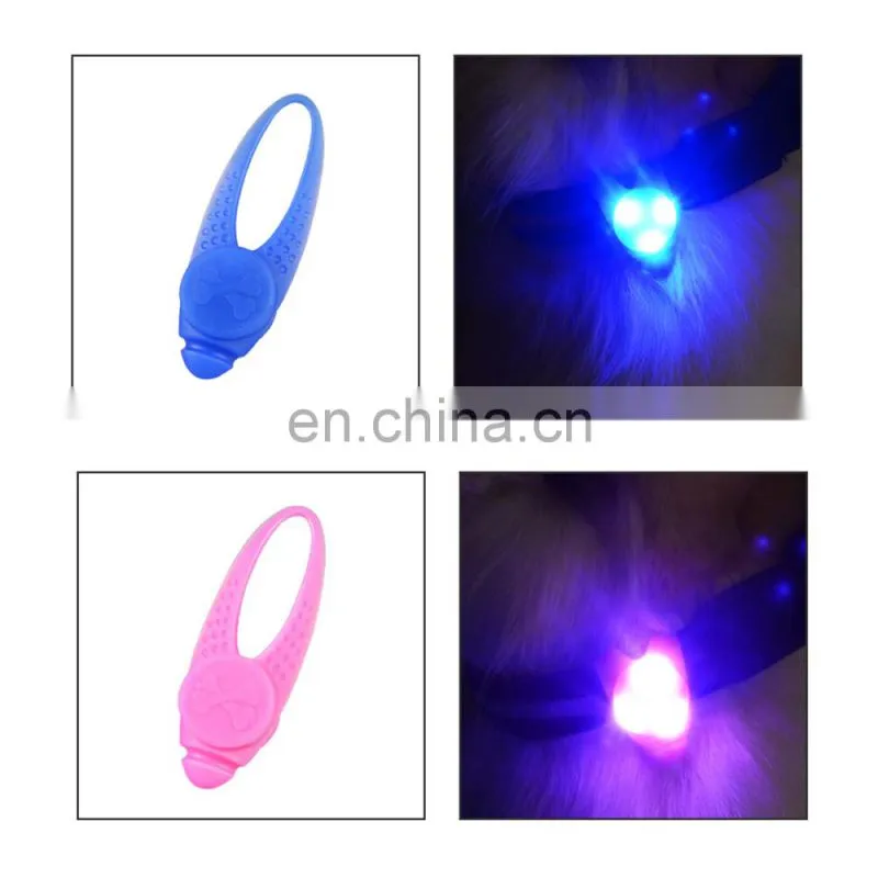 Wholesale Pendant Style Waterproof Retractable USB Flashlight Dog Collar Led Toy