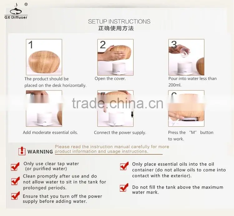 GX DIFFUSER manufacture wholesale electric air freshener spray,aroma lamp diffuser