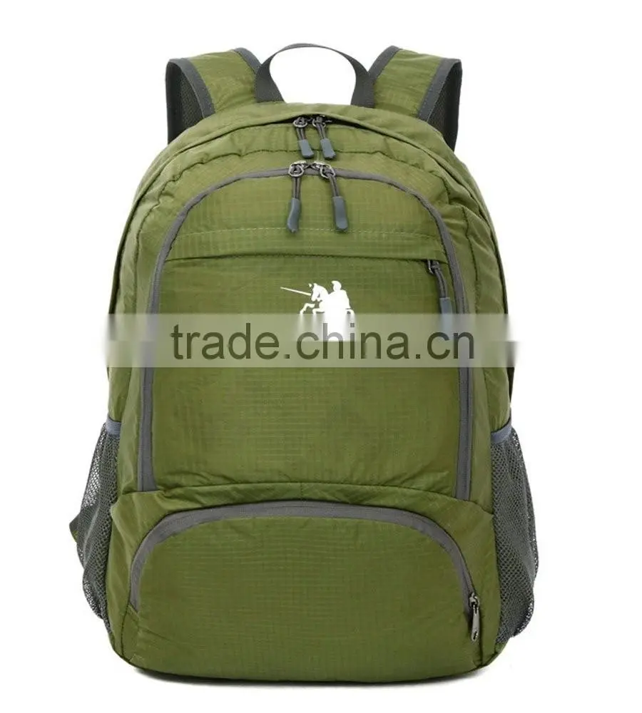 Outdoor Shoulder Bag Nylon Waterproof Backbag 35 L Travel Foldable Backpack