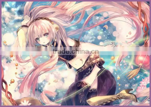 Hot Selling Japanese Hatsune Miku Lolita pink ponytail Cosplay Wig