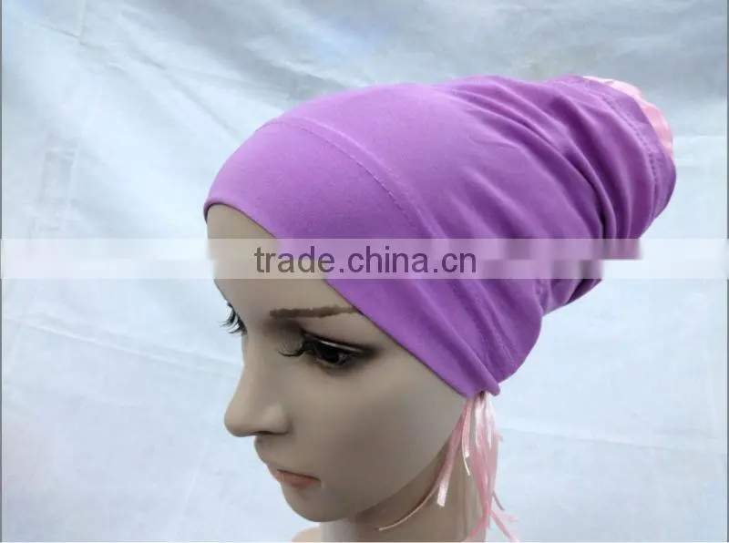 A456 muslim turban ITY NEW 2PCS PLAIN MUSLIM HIJAB