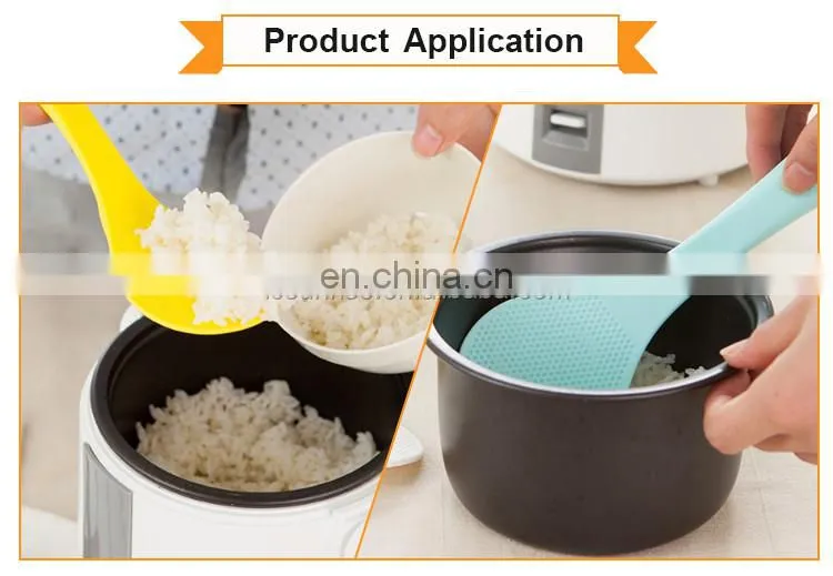 Rice Paddle Non-sticky No Scratch Table Rice Spoon Rice Cooker Scoop Kitchen Tool