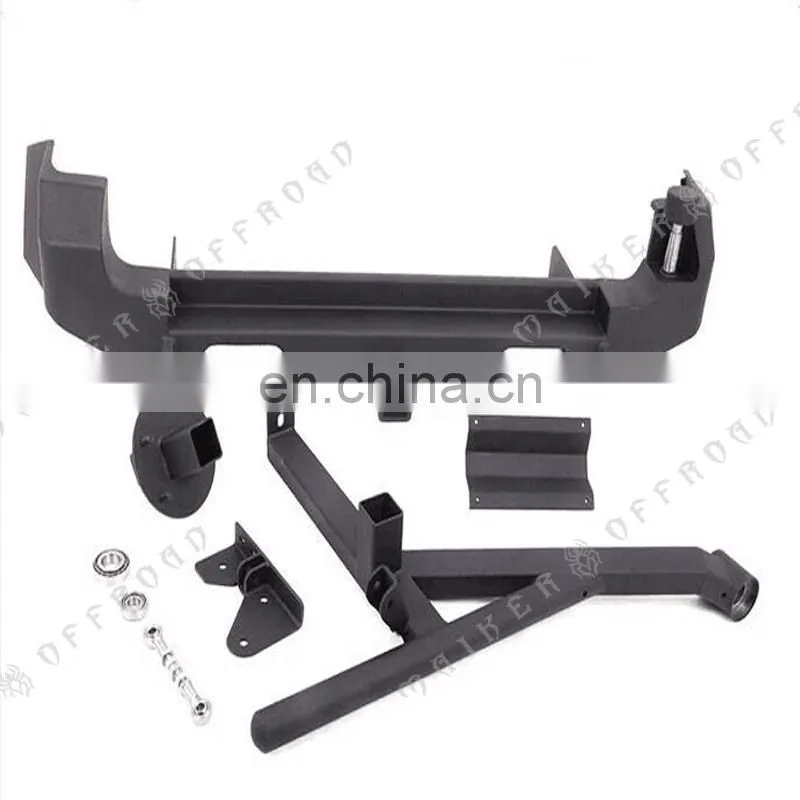 steel rear bumper guard with Spare tire rack for Suzuki jimny 4x4 parts