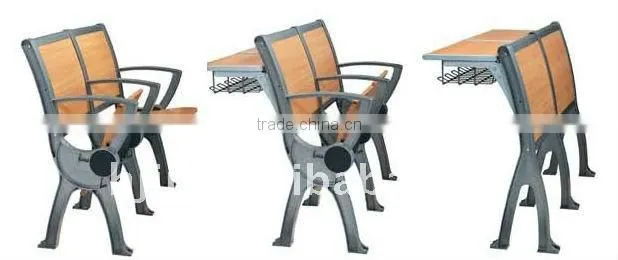 Strong college university desk and chair TC-905A-V for school
