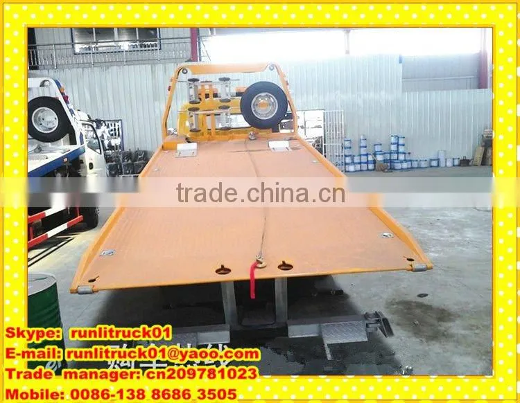 EQ1070TJ9AD3 4*2 road wrecker truck