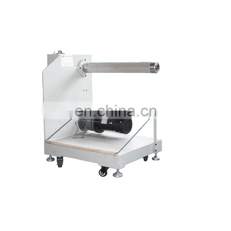 Copper rewinder PET PVC film label paper unwinding and rewinding machine