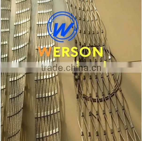 stainless steel webnet trellis for balustrade, Green Walls | generalmesh