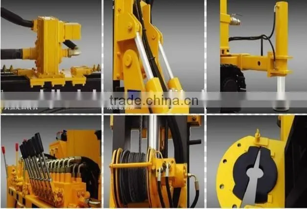 small Crawler Drilling rig machine KW20
