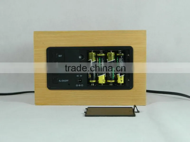 High Quality LED Digital Voice Control Desk LED Alarm Clock