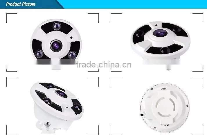 TVI Fish Eye 360 Degree IR Dome Digital Zoom WDR Starlight Security TVI CCTV Camera