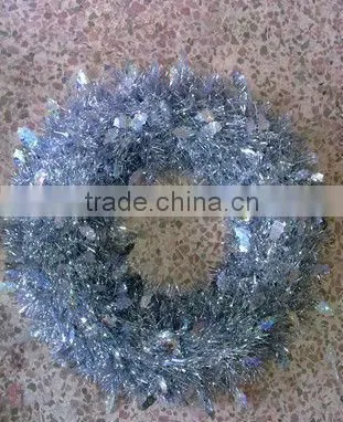Tinsel Holographic Wreaths