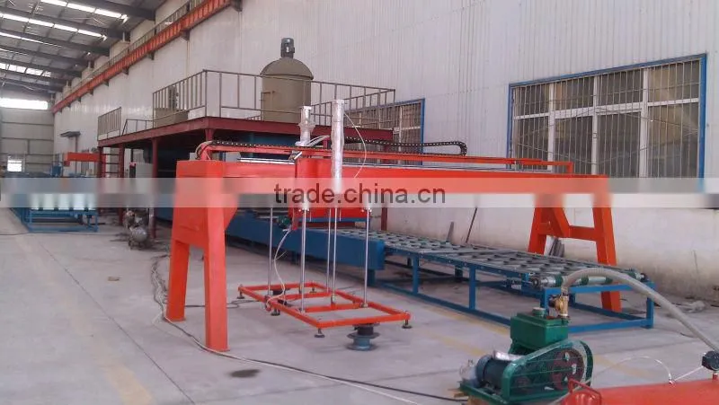 Fast and esay construction mgo board making machinery