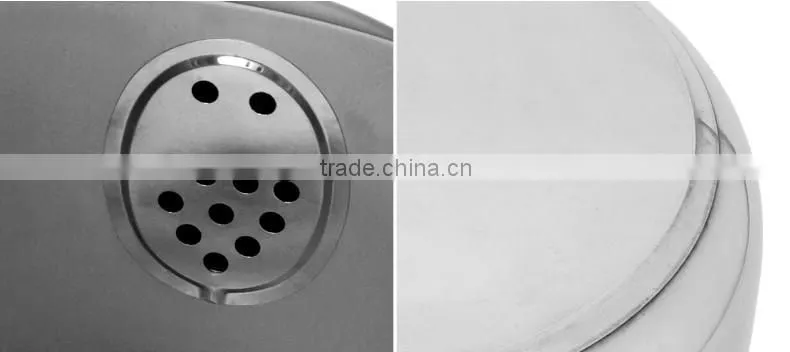 Kitchen ware stainless steel silver whistle kettle 4L