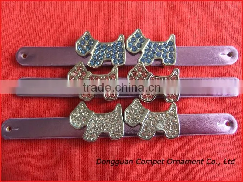 Produce dog slide accessories charm wholesale DIY dog-shaped accessories