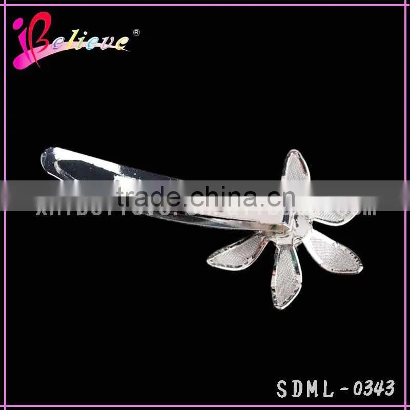 Low price wholesale decorative hair pins,fancy hair bobby pins,flower bobby pins