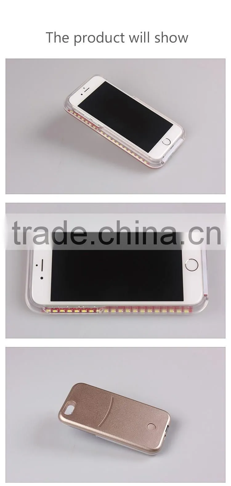 machine making 2016 factory OEM phone cover selfie led phone case galaxy s3 led light case led case for galaxy note 3