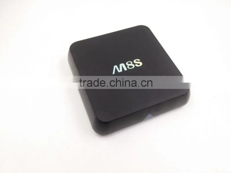 Android TV BOX Amlogic S812 Quad Core Transpeed M8S 2.4G/5G AP6330 4K Android 4.4.2 H.265 Miracast 2G 8G XBMC Kodi fully loaded