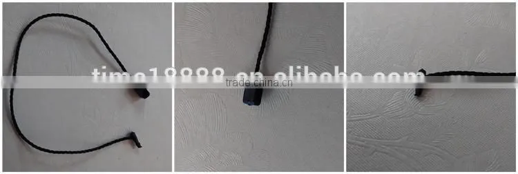 New Clothing Hang Tag Design & hang tag for clothing/plastic seal tag/plastic string tag string vest