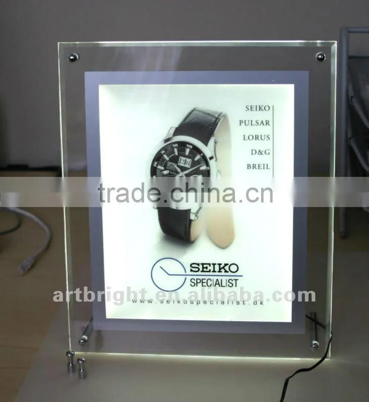 Adersting lighting panel of LED acrylic light box