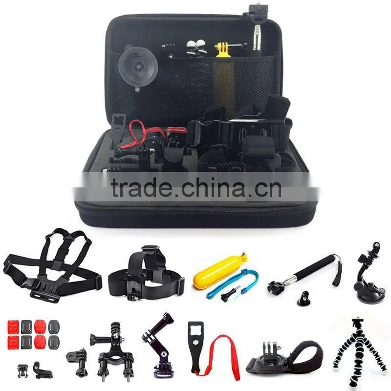 CNC Aluminum xiaoyi camera Frame Protective Shell Case with Mount& lens cover for XIAOMI Yi Sports Camera