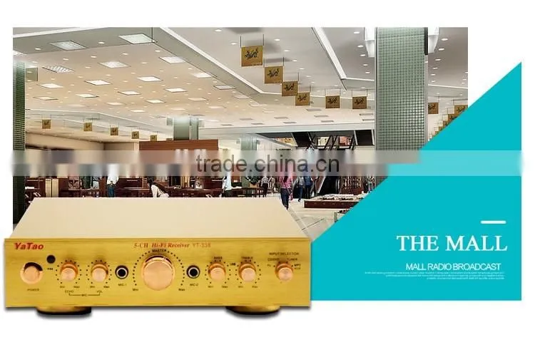 12v usb mp3 module amplifier YT-338 with Karaoke