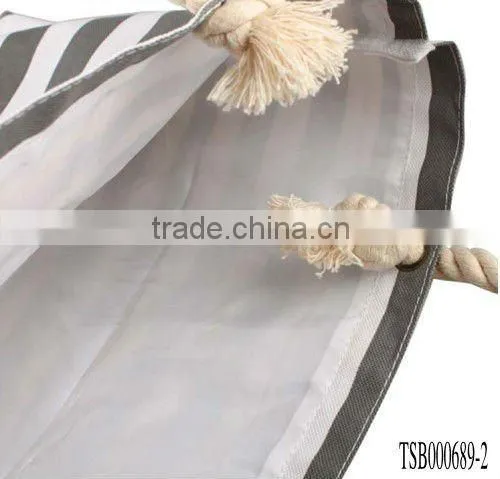 hot sale high quality strip beach bags 2012